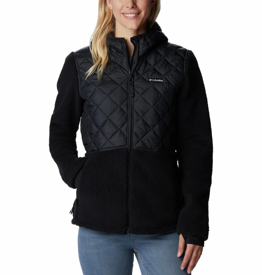 Narciarstwo Columbia Polary | Polar Rozpinany Columbia Crested Peak Full Zip Damski