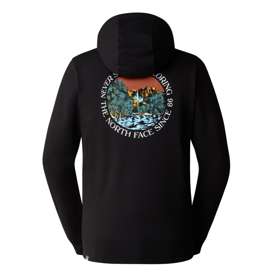 Turystyka The North Face Bluzy | Bluza Z Kapturem The North Facec Seasonal Graphic Hoodie Meska