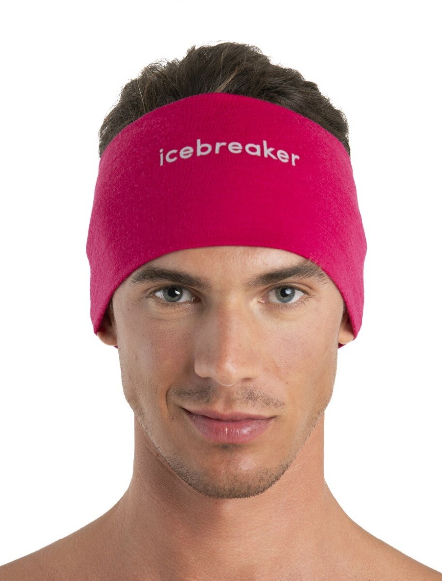 Narciarstwo Icebreaker Czapki | Opaska Na Glowe Icebreaker Mer 200 Oasis Headband