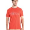 Turystyka Icebreaker Koszulki | Koszulka Meska Icebreaker Tech Lite Ii Ss Tee Nature Sprint T-Shirt