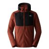 Turystyka The North Face Bluzy | Bluza Z Kapturem The North Face Homesafe Full Zip Fleece Hoodie Meska