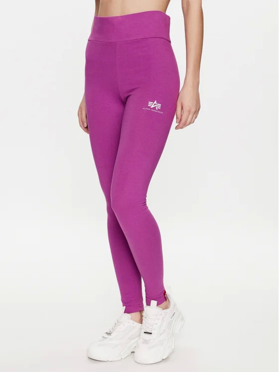 Kobieta Alpha Industries Legginsy | Legginsy Damskie Alpha Industries Basic Leggings Sl Wmn