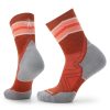 Turystyka Smartwool Skarpety | Skarpety Biegowe Smartwool Run Targeted Cushion Mid Crew Socks Damskie