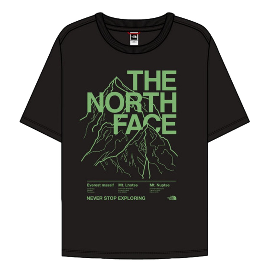 Dziecko The North Face T-Shirty Dla Dzieci | Koszulka Dziecieca The North Face Mountain Line S/S T-Shirt