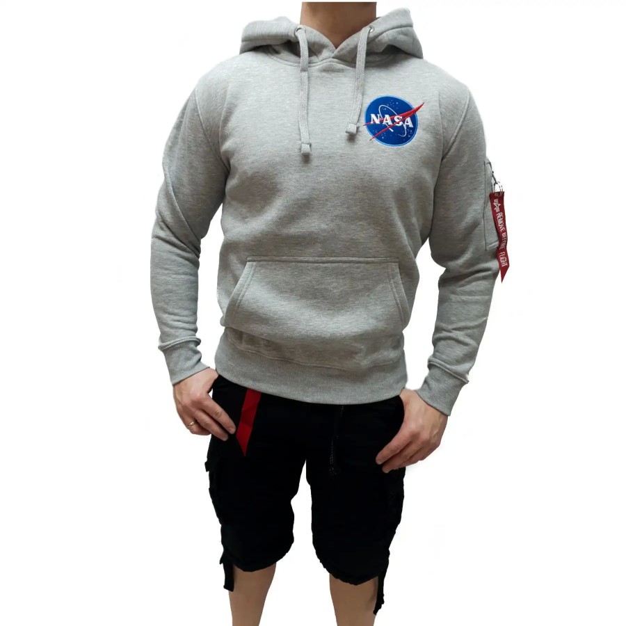 Turystyka Alpha Industries Bluzy | Bluza Nasa Alpha Industries Space Shuttle 178317-17