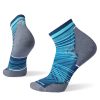 Turystyka Smartwool Skarpety | Skarpety Biegowe Smartwool Run Targeted Cushion Pattern Ankle Socks Meskie