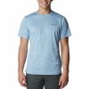 Turystyka Columbia Koszulki | Koszulka Meska Columbia Alpine Chill Zero Short Sleeve Crew