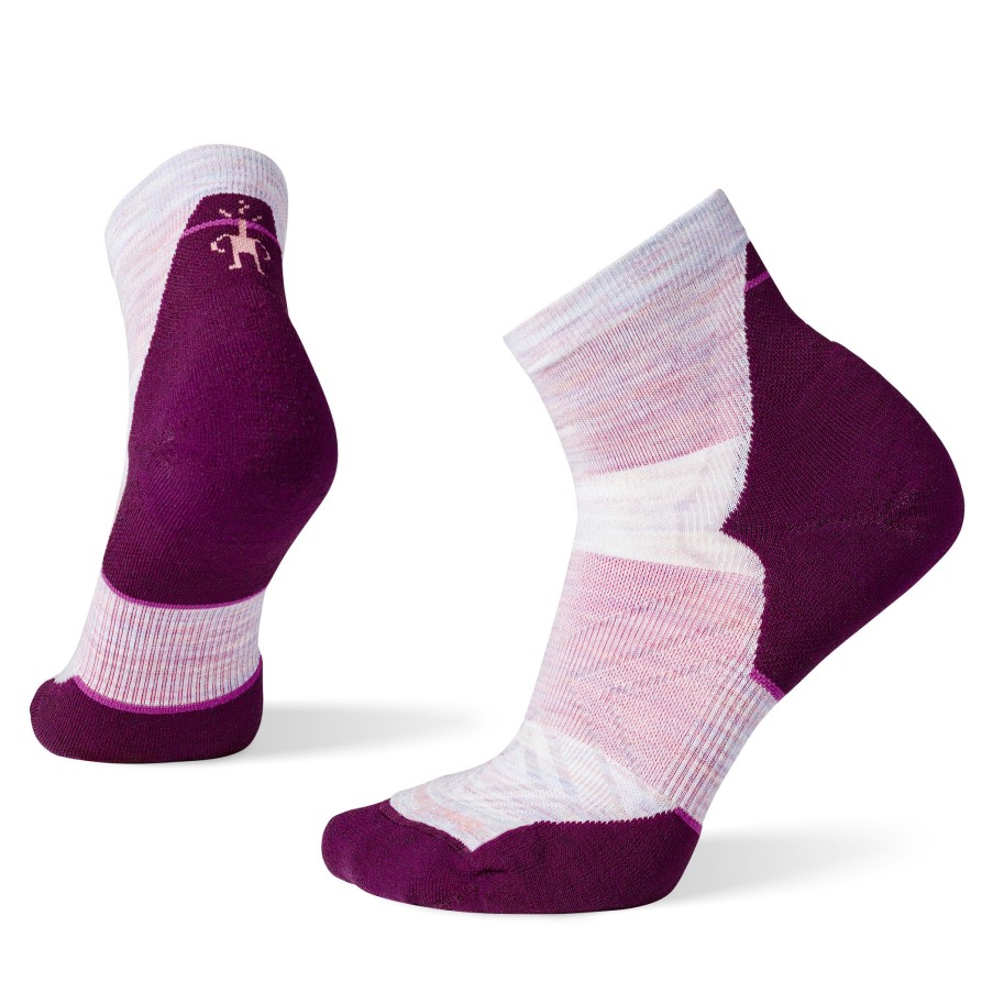 Turystyka Smartwool Skarpety | Skarpety Biegowe Smartwool Run Targeted Cushion Ankle Socks Damskie