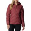 Turystyka Columbia Kurtki | Kurtka Puchowa Columbia Powder Lite Hooded Jacket Damska