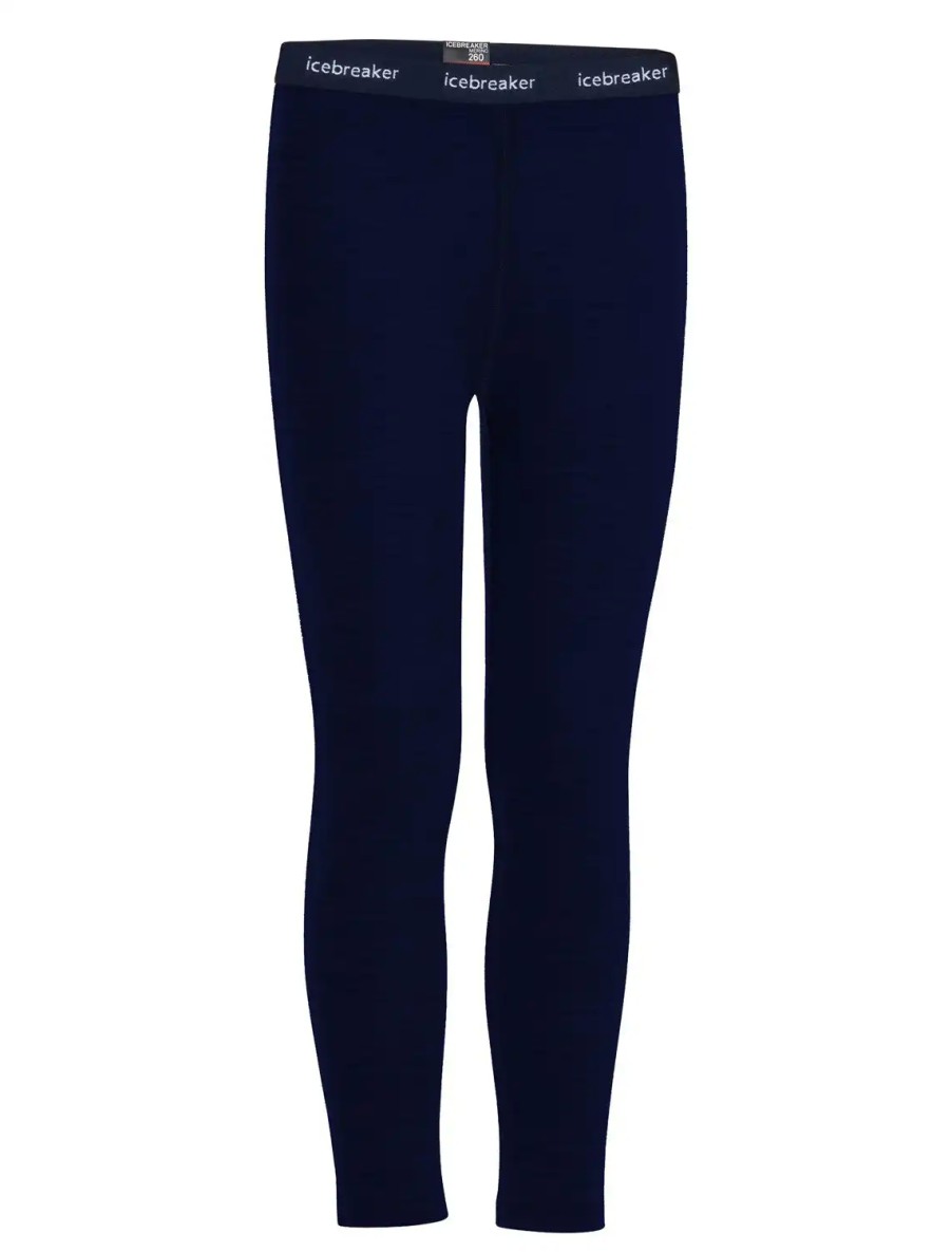 Dziecko Icebreaker Legginsy Dla Dzieci | Legginsy Termiczne Icebreaker 260 Tech Leggings Dzieciece