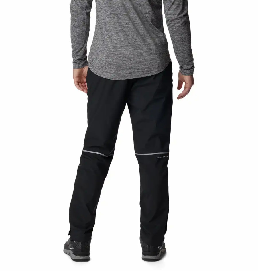 Turystyka Columbia Spodnie Trekkingowe | Spodnie Wodoodporne Columbia Hazy Trail Rain Pant Meskie