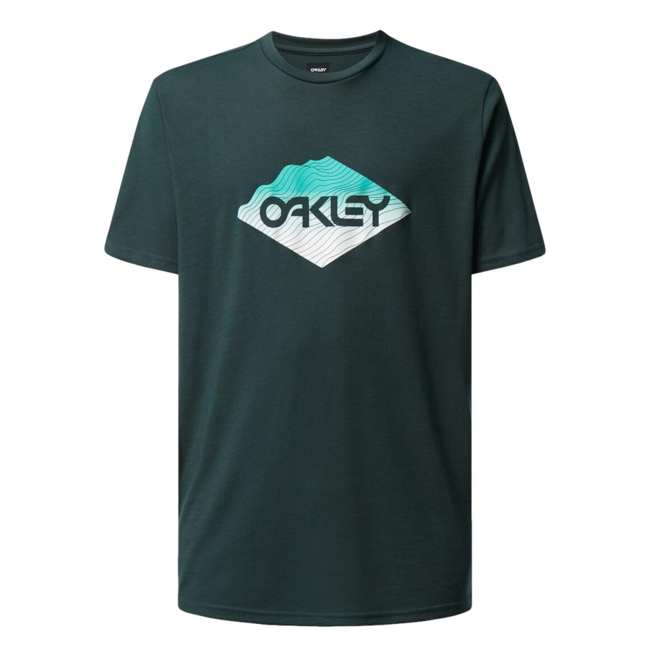 Turystyka Oakley Koszulki | Koszulka Meska Oakley Rough Edge B1B Tee T-Shirt