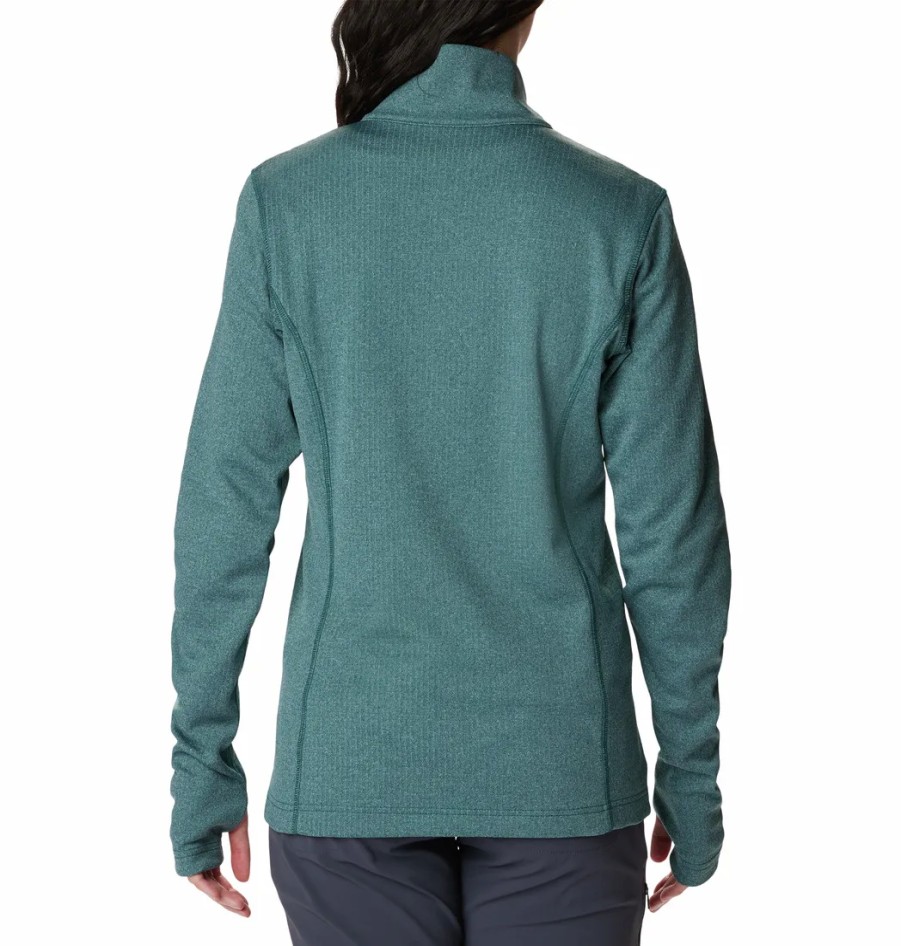 Narciarstwo Columbia Polary | Bluza Rozpinana Columbia Park View Grid Fleece Full Zip Damska