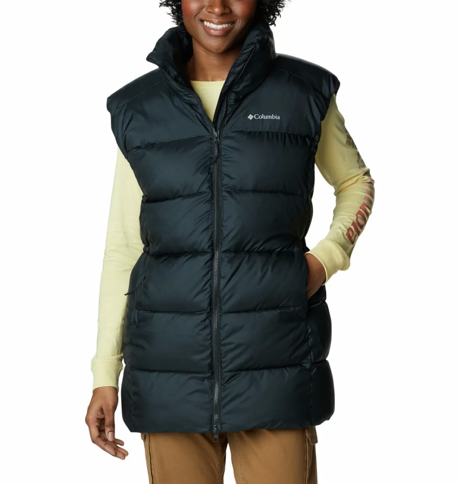 Turystyka Columbia Kamizelki | Bezrekawnik Puchowy Columbia Puffect Mid Vest Damski