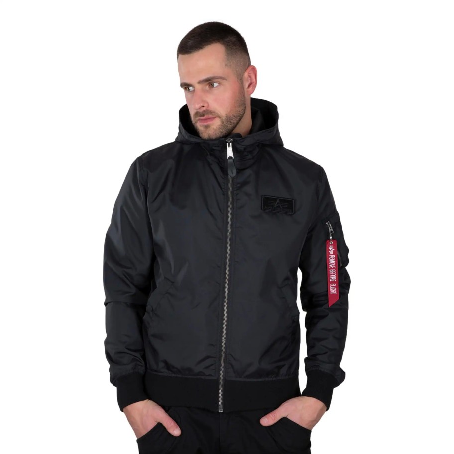 Mezczyzna Alpha Industries Kurtki Meskie | Kurtka Przjesciowa Alpha Industries Ma-1 Lw Hooded Meska