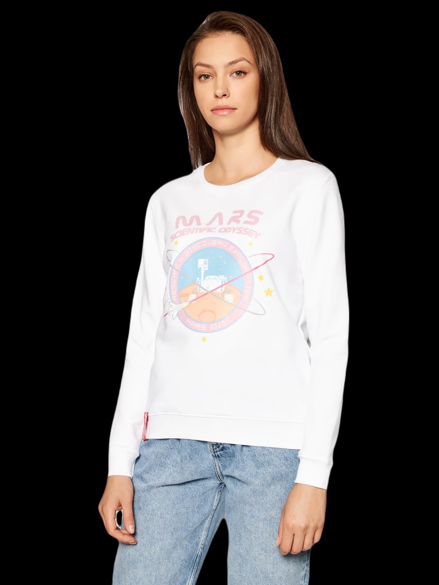 Turystyka Alpha Industries Bluzy | Bluza Alpha Alpha Industries To Mars 126070-09