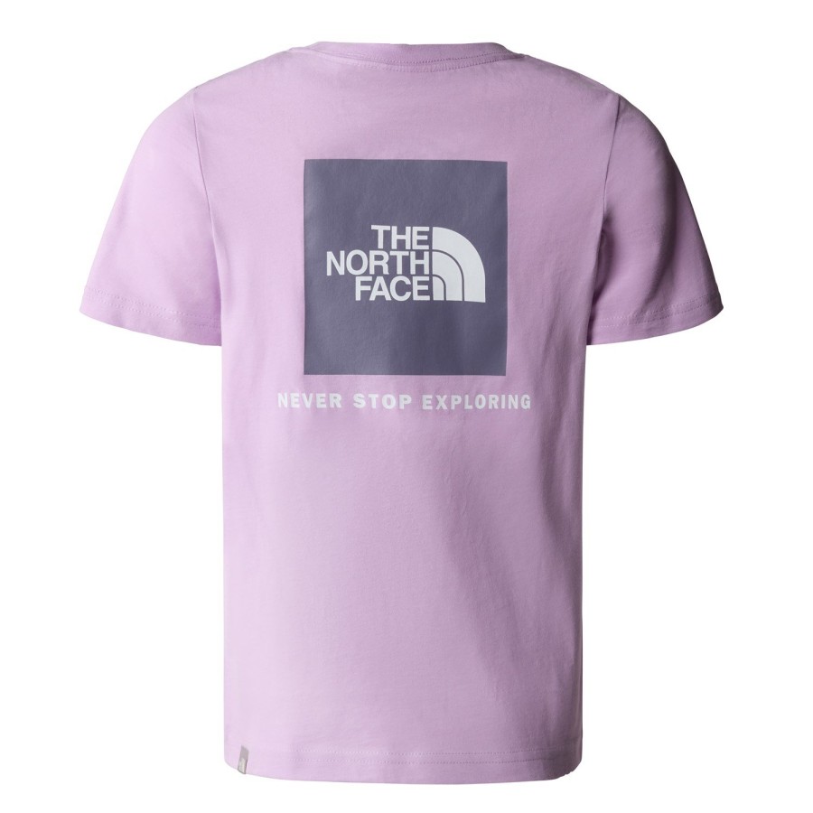 Dziecko The North Face T-Shirty Dla Dzieci | Koszulka Dziecieca The North Face S/S Relaxed Redbox T-Shirt