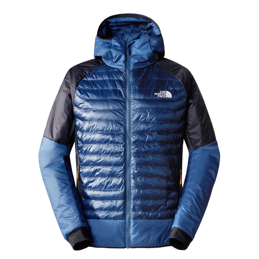 Turystyka The North Face Bluzy | Bluza Z Kapturem The North Face Macugnaga Hybrid Insulation Meska