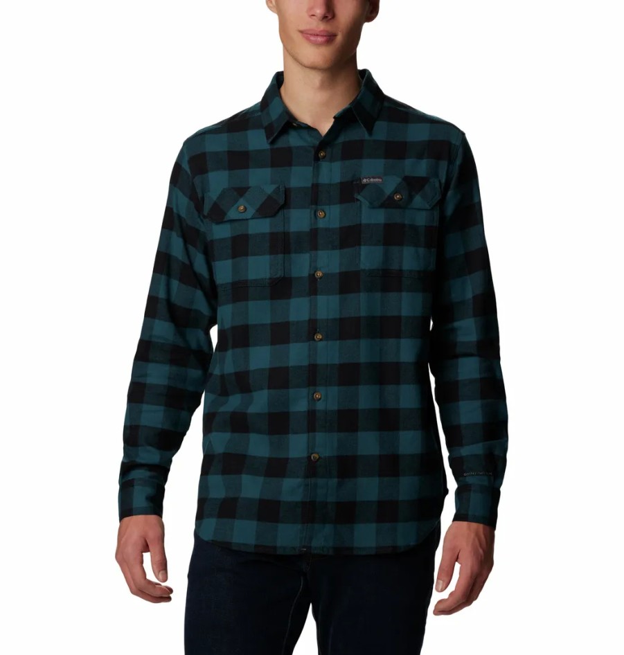 Turystyka Columbia Koszule | Koszula Meska Columbia Flare Gun Stretch Flannel