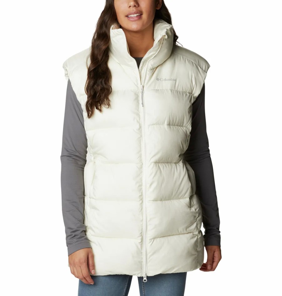 Turystyka Columbia Kamizelki | Bezrekawnik Puchowy Columbia Puffect Mid Vest Damski