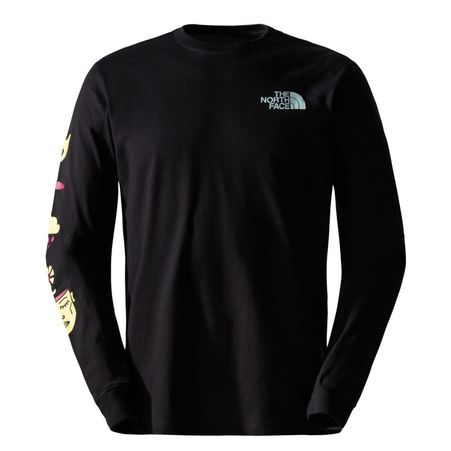 Turystyka The North Face Koszulki | Koszulka Z Dlugim Rekawem The North Face L/S Brand Proud Tee Meska