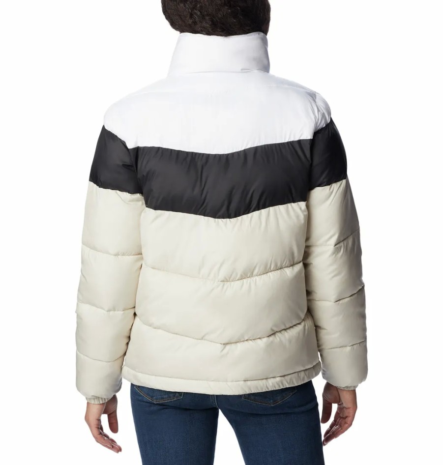 Turystyka Columbia Kurtki | Kurtka Puchowa Columbia Puffect Color Blocked Jacket Damska