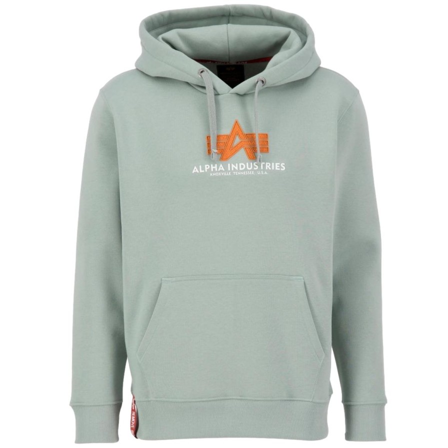 Mezczyzna Alpha Industries Bluzy I Swetry Meskie | Bluza Z Kapturem Alpha Industries Basic Hoody Rubber Meska