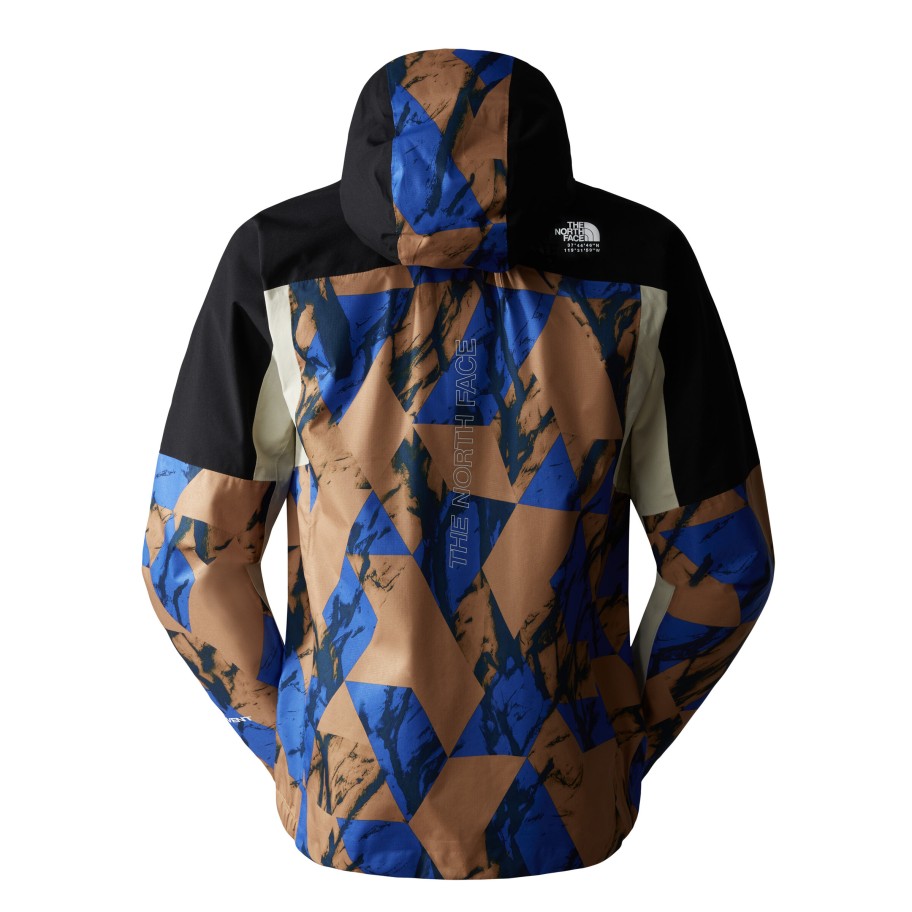 Turystyka The North Face Kurtki | Kurkta Przjesciowa The North Face Sheltered Creek 2.5L Jacket Print Meska