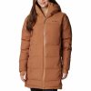 Turystyka Columbia Kurtki | Plaszcz Puchowy Columbia Opal Hill Mid Down Jacket Damski Zimowy