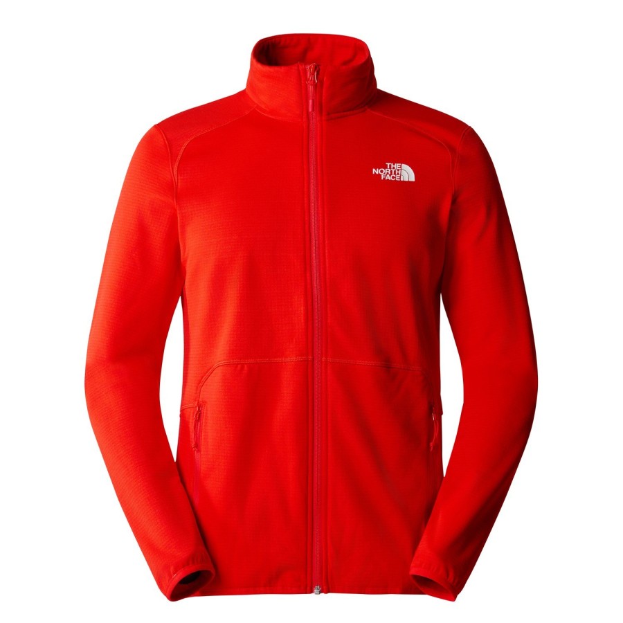 Turystyka The North Face Bluzy | Bluza Bez Kaptura The North Face Quest Fz Jacket Meska