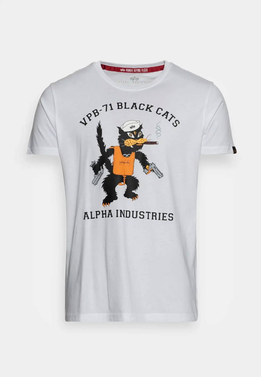 Turystyka Alpha Industries Koszulki | Koszulka Meska Alpha Industries Pb Squadron T-Shirt