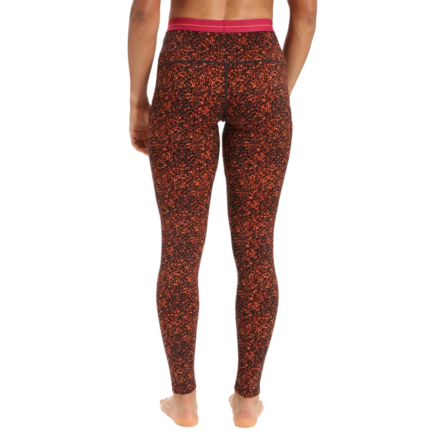 Narciarstwo Icebreaker Bielizna Termoaktywna | Legginsy Damskie Icebreaker 200 Oasis Leggings