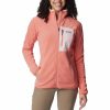 Turystyka Columbia Bluzy | Bluza Rozpinana Columbia Outdoor Tracks Full Zip Damska