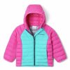 Dziecko Columbia Kurtki Dla Dzieci | Kurtka Puchowa Columbia Powder Lite Boys Hooded Jacket Dziecieca