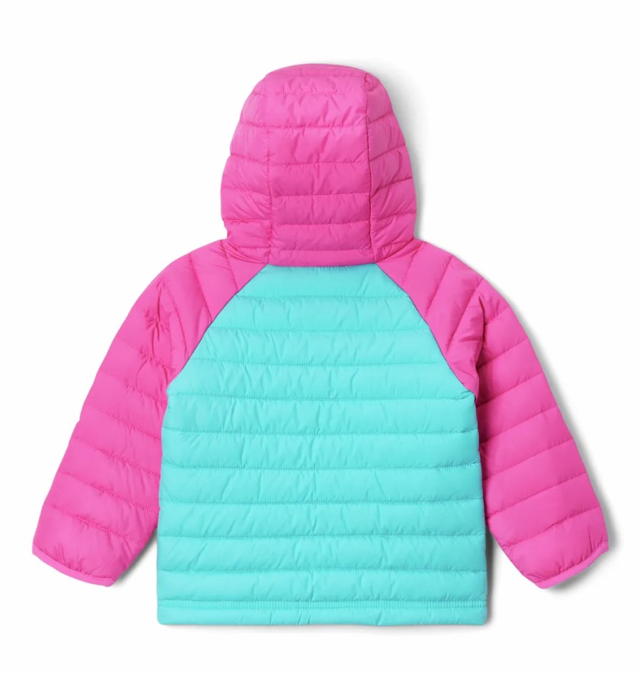 Dziecko Columbia Kurtki Dla Dzieci | Kurtka Puchowa Columbia Powder Lite Boys Hooded Jacket Dziecieca