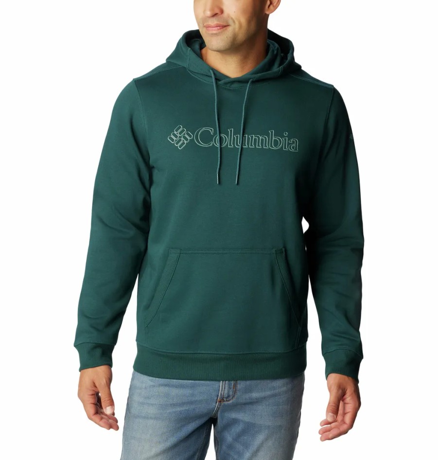 Turystyka Columbia Bluzy | Bluza Z Kapturem Columbia Csc Basic Logo Ii Hoodie Meska