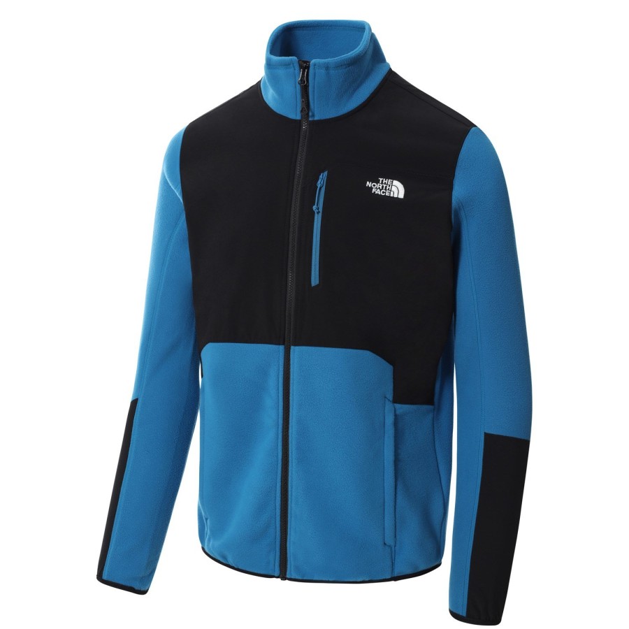 Narciarstwo The North Face Polary | Polar Meskie The North Face Glacier Pro Full Zip