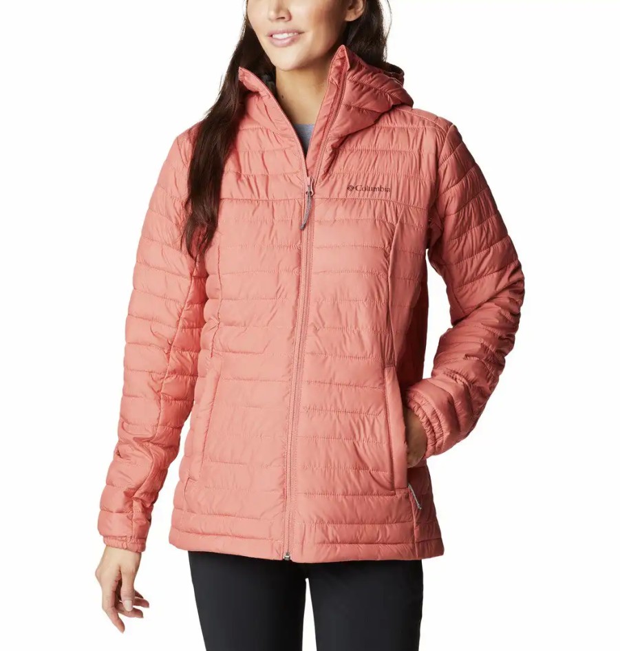 Turystyka Columbia Kurtki | Kurtka Puchowa Columbia Silver Falls Hooded Jacket Damskie