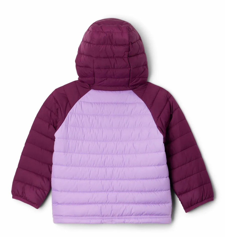 Dziecko Columbia Kurtki Dla Dzieci | Kurtka Puchowa Columbia Powder Lite Boys Hooded Jacket Dziecieca