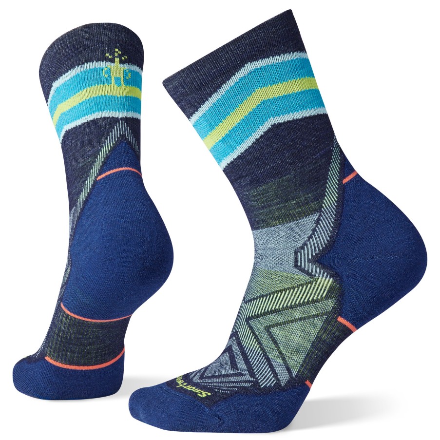 Turystyka Smartwool Skarpety | Skarpety Biegowe Smartwool Run Targeted Cushion Mid Crew Sock Damskie