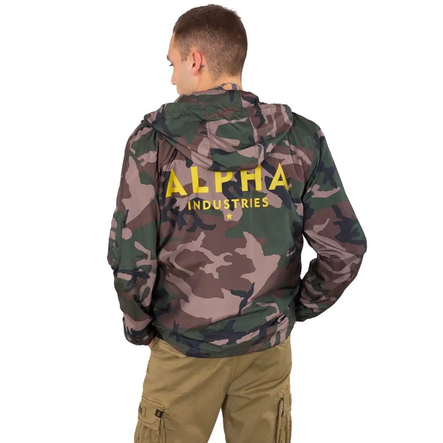 Mezczyzna Alpha Industries Kurtki Meskie | Kurtka Alpha Industries Windbreaker 196132-408