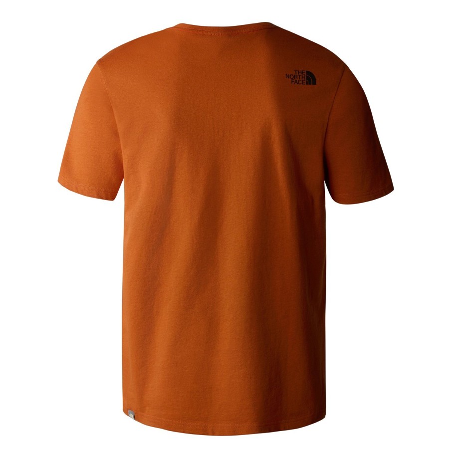 Turystyka The North Face Koszulki | Koszulka Meska The North Face S/S Mountain Line T-Shirt