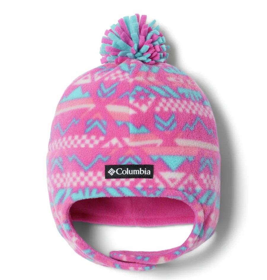 Dziecko Columbia Czapki Dla Dzieci | Czapka Zimowa Columbia Youth Frosty Trail Ii Earflap Beanie Dziecieca