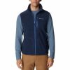 Mezczyzna Columbia Polary Meskie | Bezrekawnik Meski Columbia Fast Trek Fleece Vest Kamizelka