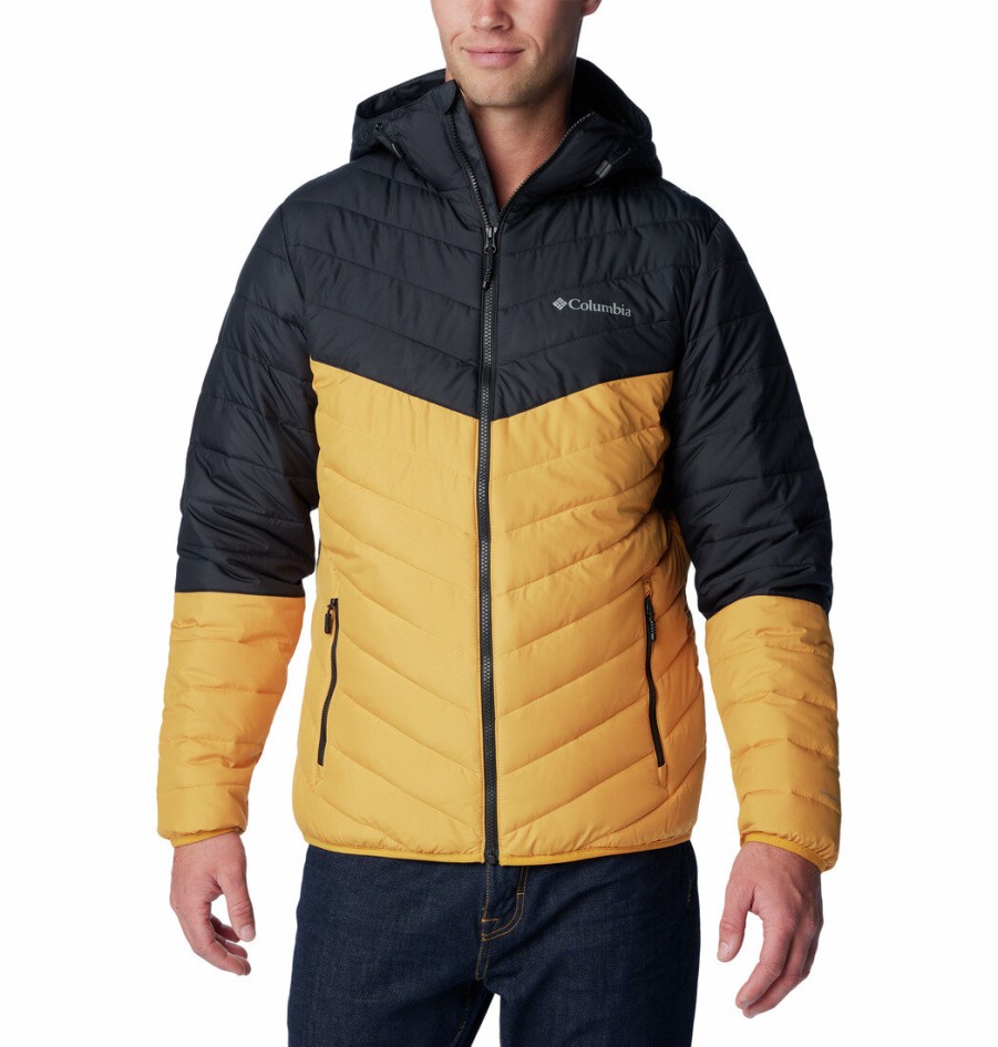 Turystyka Columbia Kurtki | Kurtka Puchowa Columbia Eddie Gorge Hooded Jacket Meska Zimowa