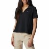 Turystyka Columbia Koszulki | Koszulka Damska Columbia Sun Trek Polo T-Shirt