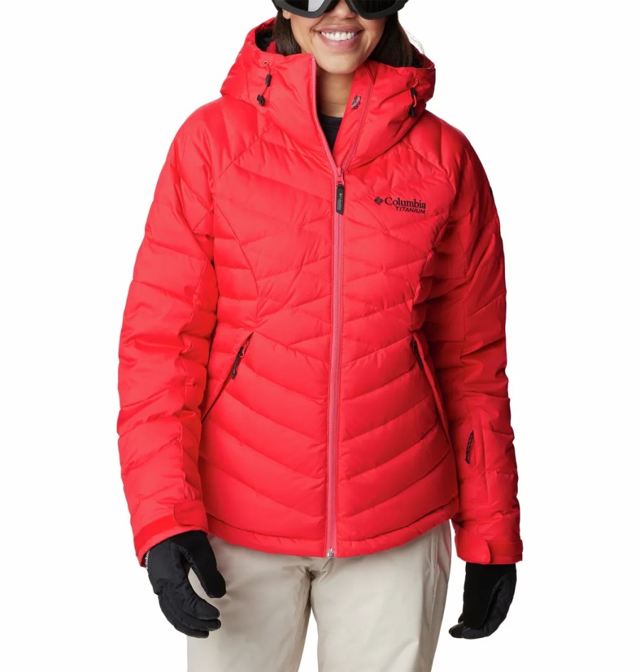 Narciarstwo Columbia Kurtki Narciarskie | Kurtka Zimowa Columbia Roaring Fork Down Jacket Damska Narciarska