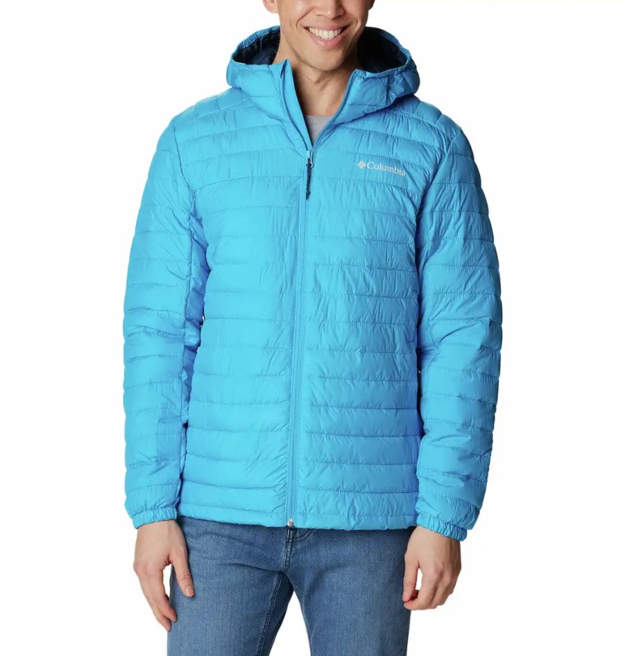 Turystyka Columbia Kurtki | Kurtka Puchowa Columbia Silver Falls Hooded Jacket Meska