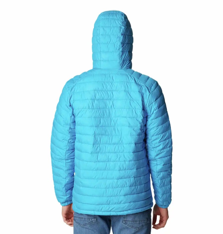 Turystyka Columbia Kurtki | Kurtka Puchowa Columbia Silver Falls Hooded Jacket Meska