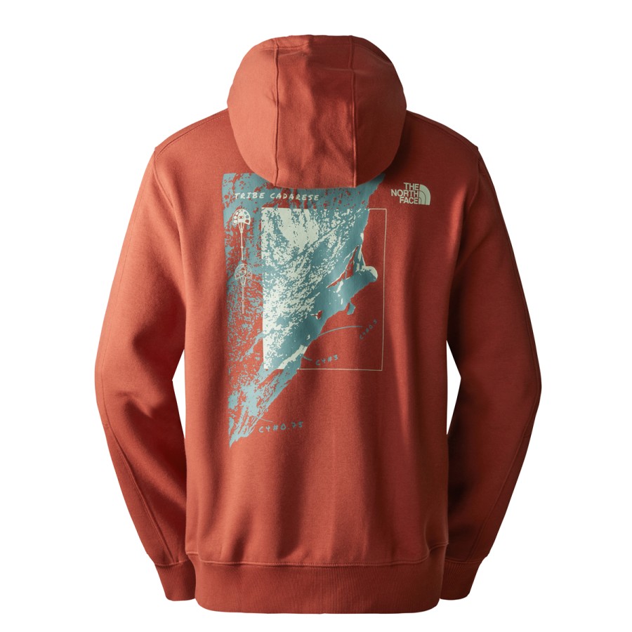 Turystyka The North Face Bluzy | Bluza Z Kapturem The North Face Outdoor Graphic Hoodie Meska